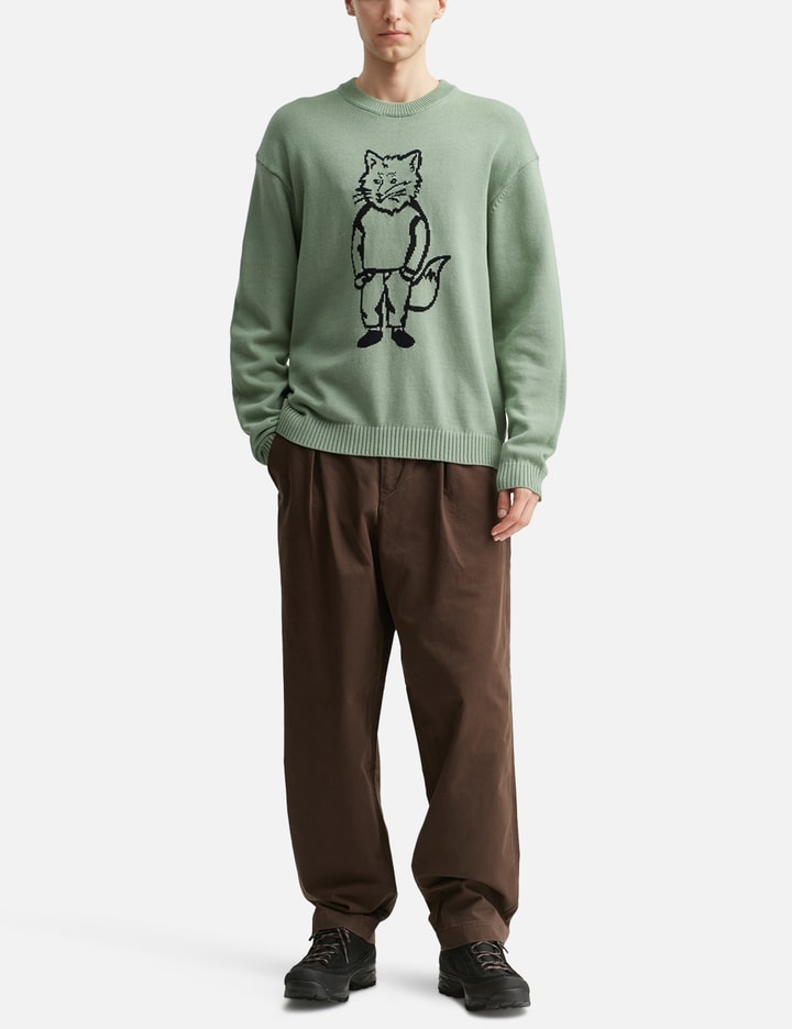 Dressed Fox Intarsia Jumper