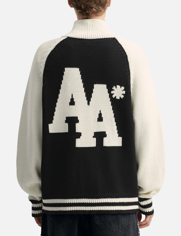 Knit Zip-Up Sweater