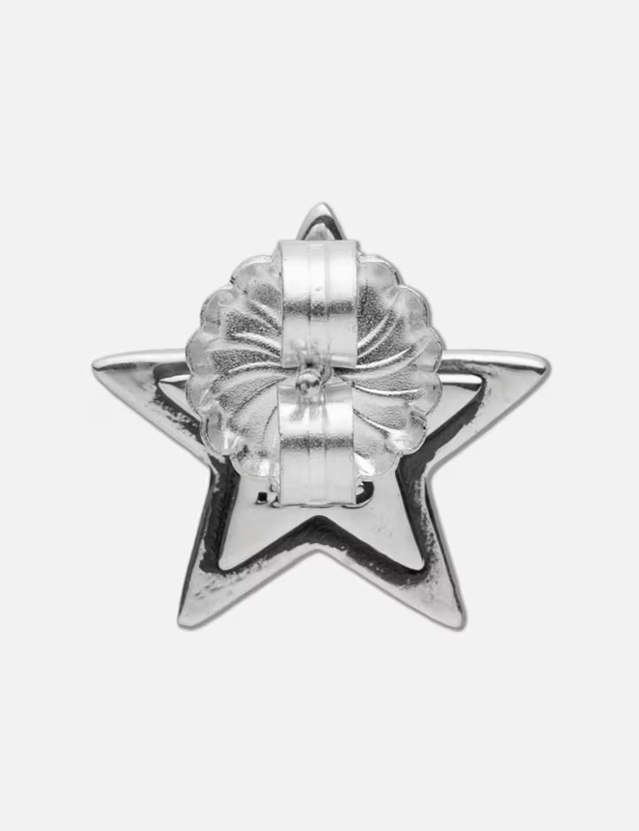 Large Star In Star Stud Earring