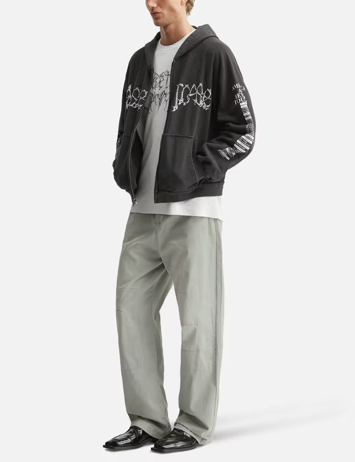 Lax Grey Work Pants