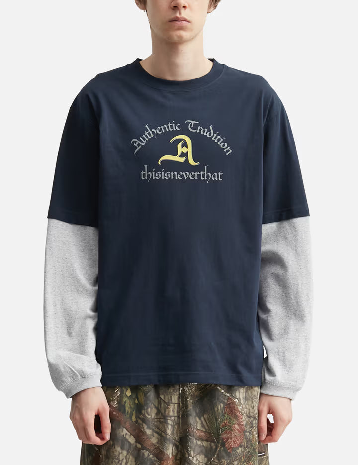 Layered Long Sleeves T-Shirt