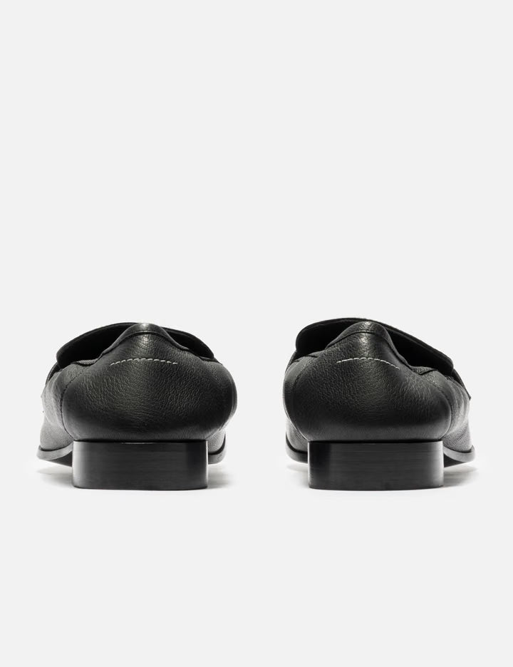Leather Swing Toe Loafers