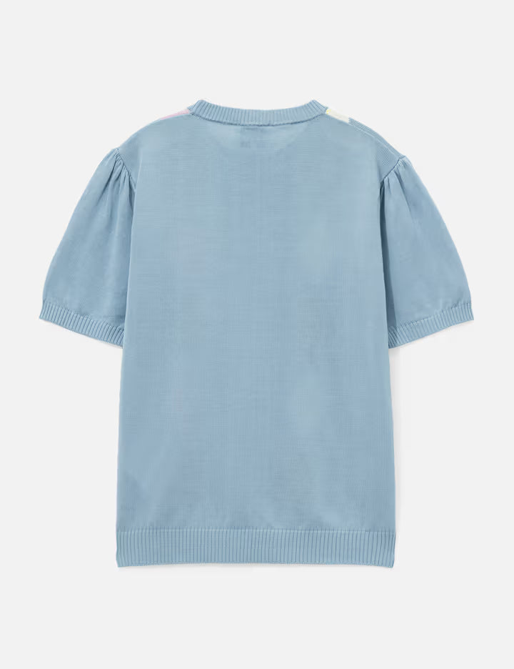 Light Cotton Argyle T-Shirt