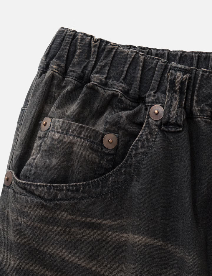 Light OZ Wide Denim Pants