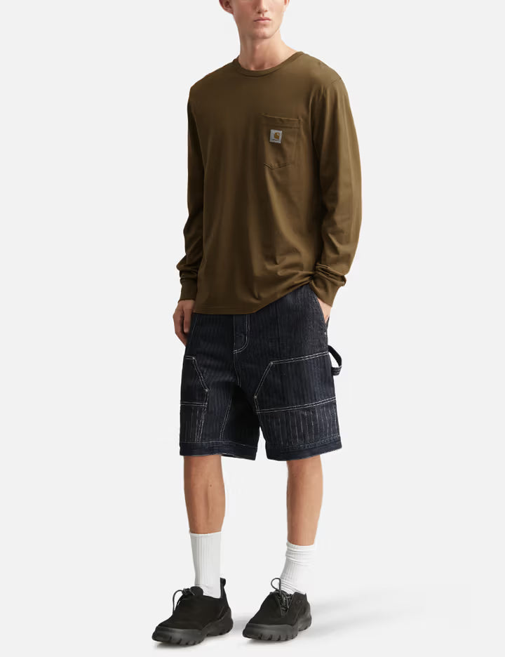 Long Sleeves Pocket T-Shirt