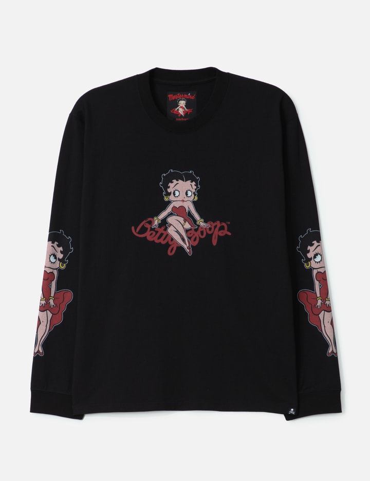 Mastermind World x X Betty Boop Boxy Long Sleeve T-shirt