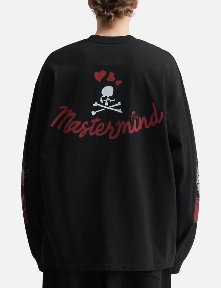 Mastermind World x X Betty Boop Boxy Long Sleeve T-shirt