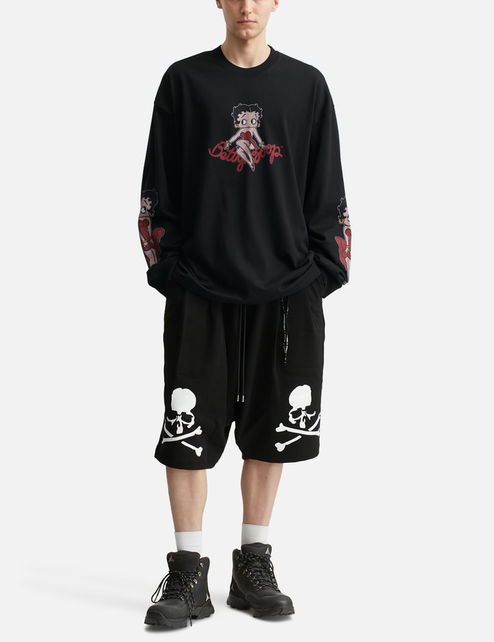 Mastermind World x X Betty Boop Boxy Long Sleeve T-shirt