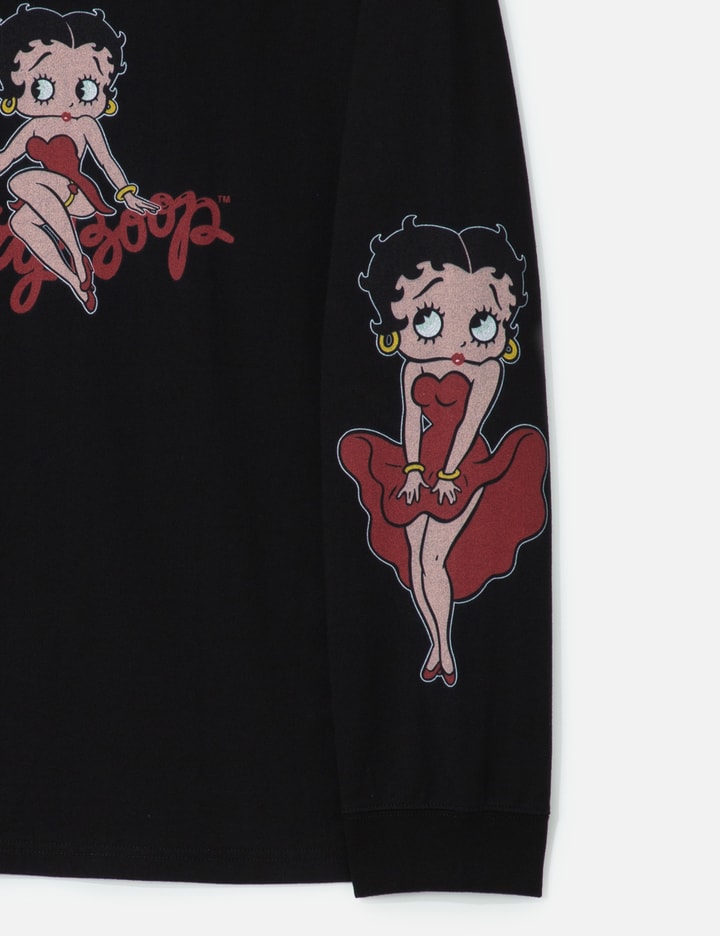 Mastermind World x X Betty Boop Boxy Long Sleeve T-shirt