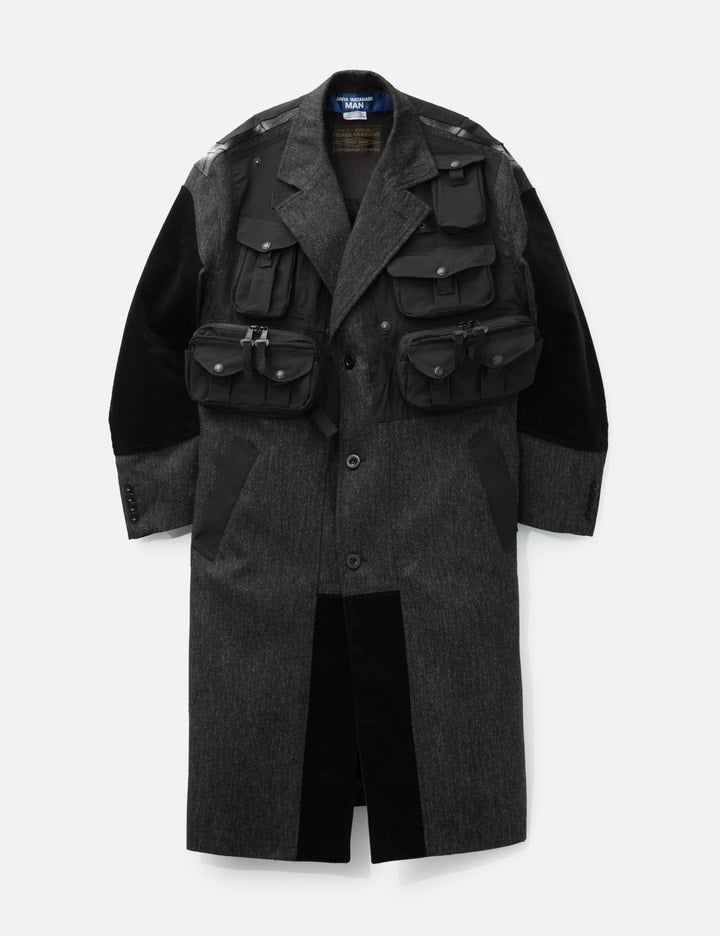 Junya Watanabe Man x Filson Patchwork Long Coat