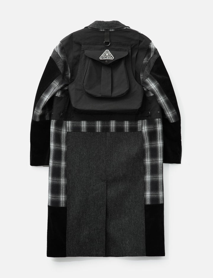 Junya Watanabe Man x Filson Patchwork Long Coat