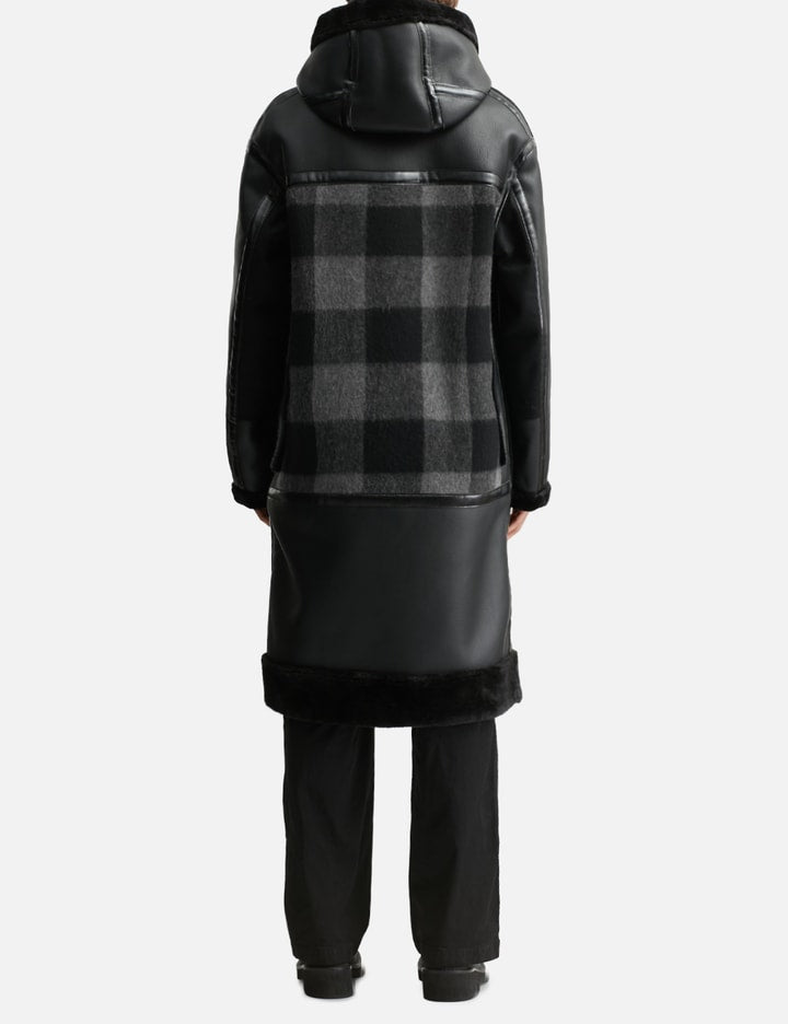 Junya Watanabe Man x Filson Faux Shearling Hooded Coat