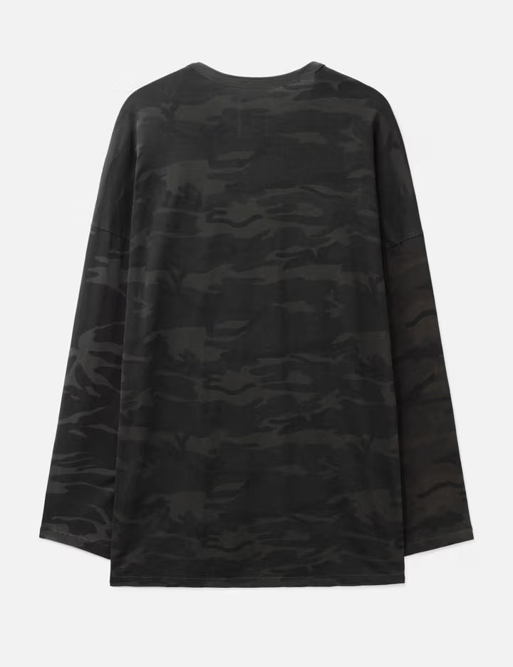 Camouflage Leopard Mixed Long Sleeve