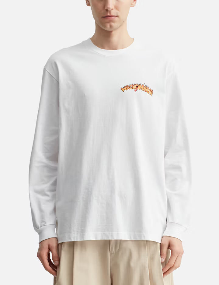 Tim Lehi / Washed Heavy Weight Crewneck Long Sleeves T-Shirt