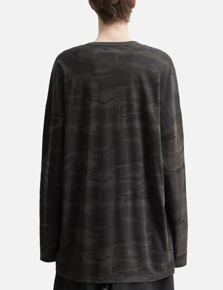Camouflage Leopard Mixed Long Sleeve