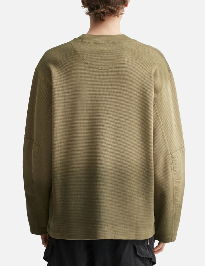 ROA x and wander Garment-dyed Long Sleeve