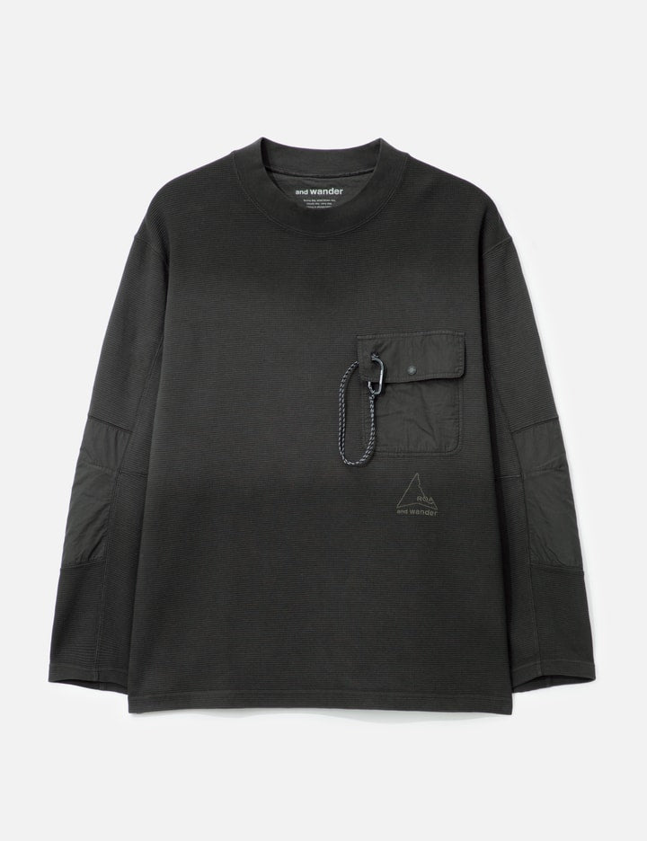 ROA x and wander Garment-dyed Long Sleeve