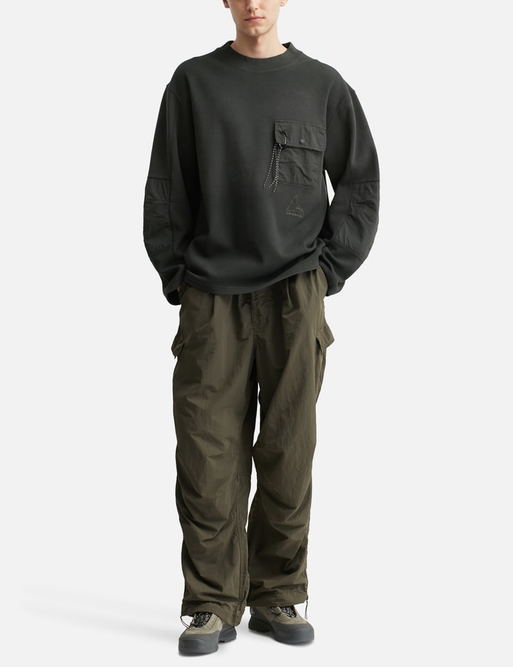 ROA x and wander Garment-dyed Long Sleeve