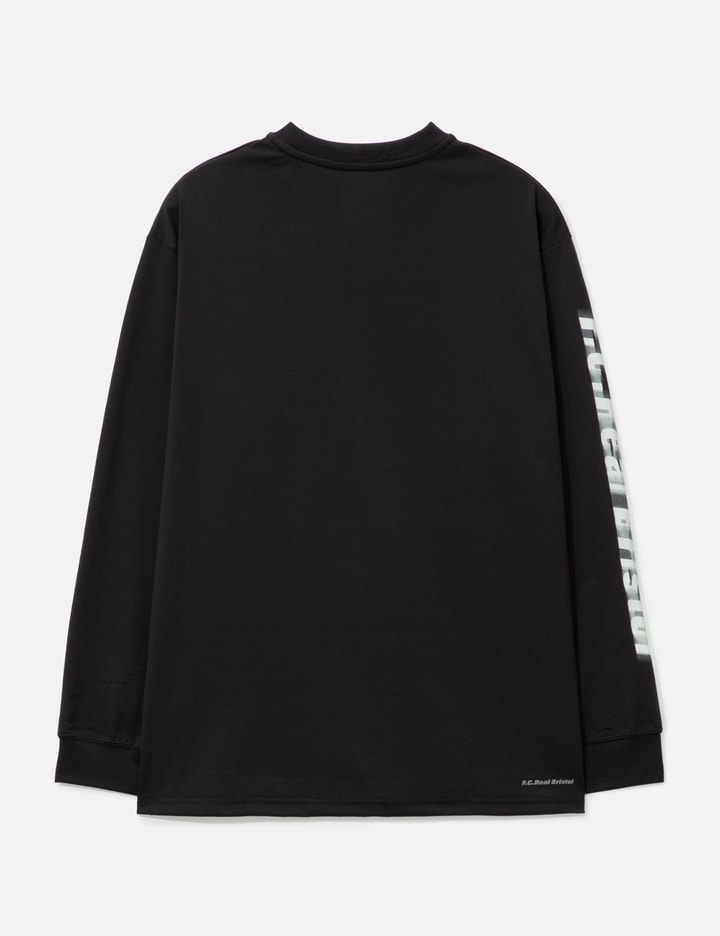 Blurred Logo Long Sleeve Team Pocket T-shirt