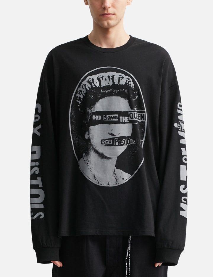 Mastermind World x Sex Pistols Queen Boxy Fit Long Sleeves T-shirt