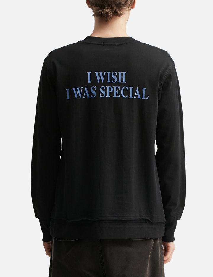‘IWIWS’ Black Long Sleeves