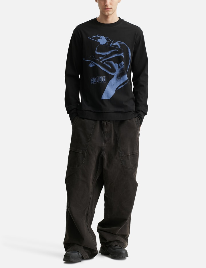 ‘IWIWS’ Black Long Sleeves