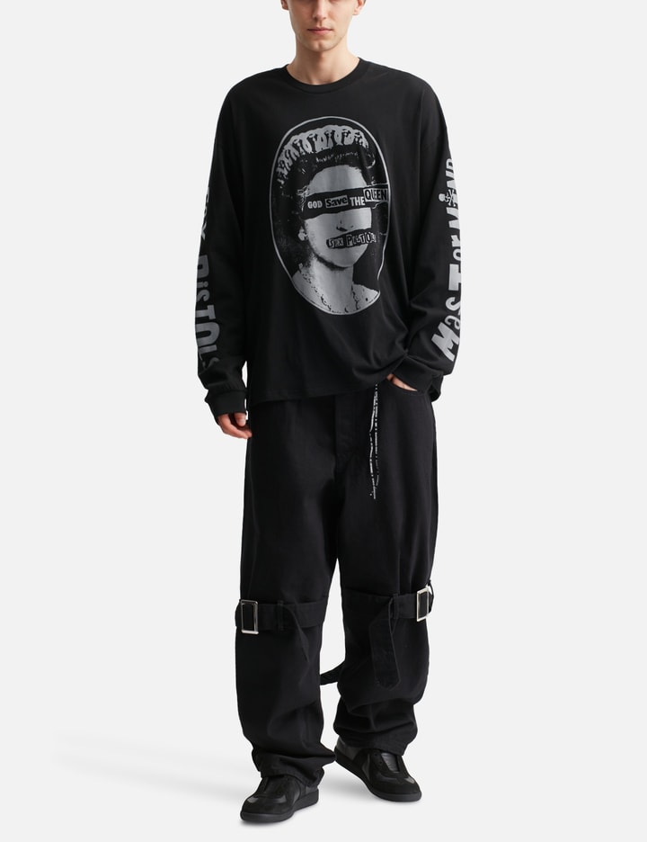 Mastermind World x Sex Pistols Queen Boxy Fit Long Sleeves T-shirt