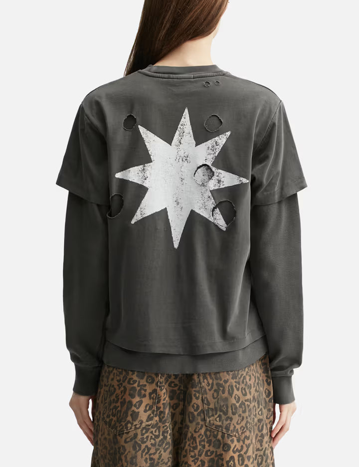 Distressed Tide Double T-Shirt