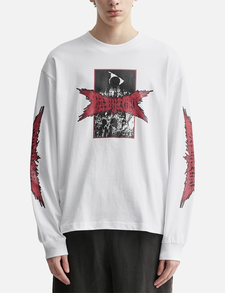 Long Sleeve Black Metal T-Shirt