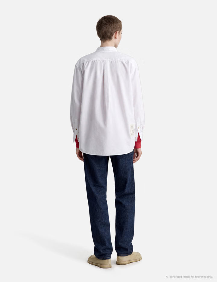 Maison Kitsune X Kuro Oxford Shirt