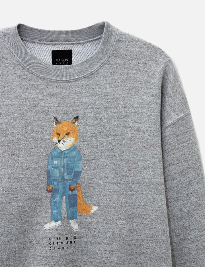 Maison Kitsuné X Kuro The Crafted Fox Sweatshirt