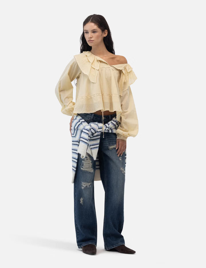 Mallow Lace Blouse