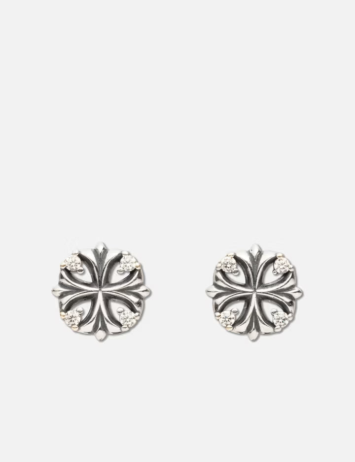 Maltese-Cross Quadruplets Earrings