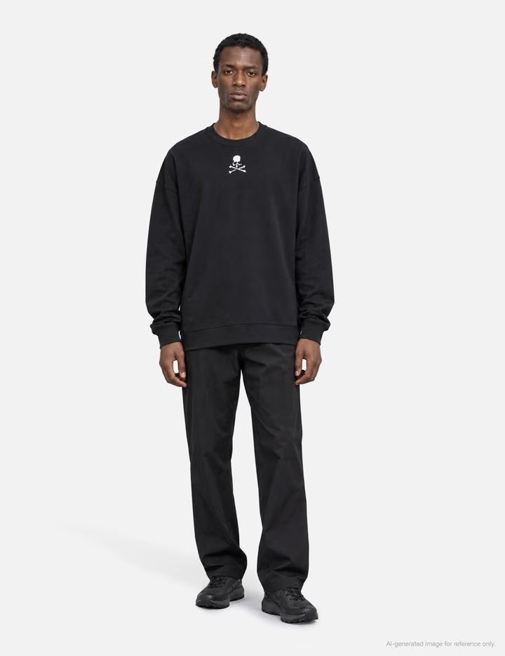 Mastermind Japan X Moonrakers Skull Logo Front Boxy Sweatshirt