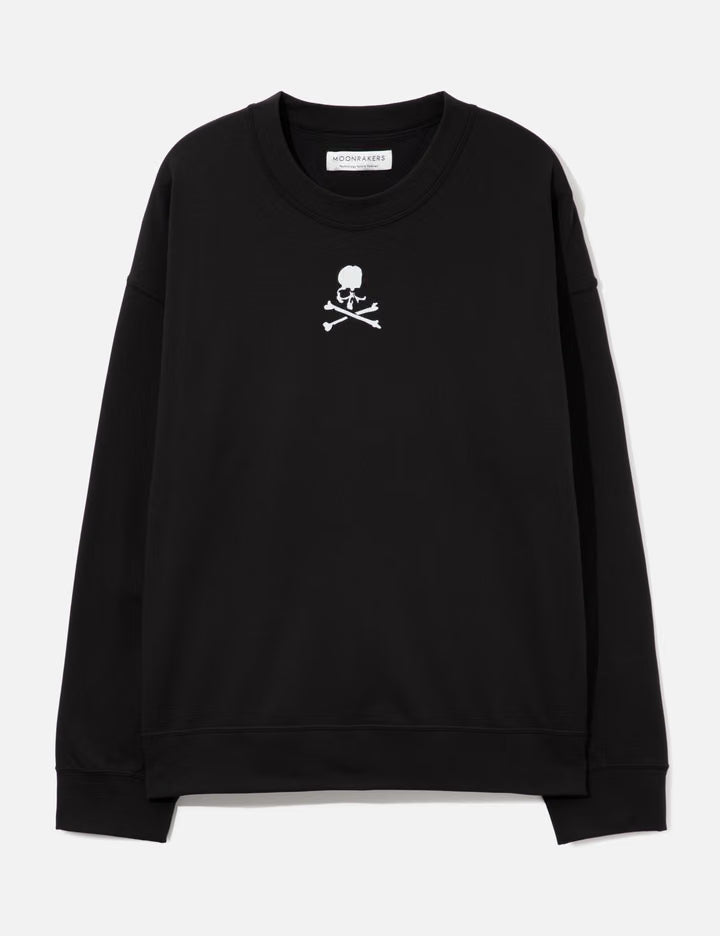 Mastermind Japan X Moonrakers Skull Logo Front Boxy Sweatshirt