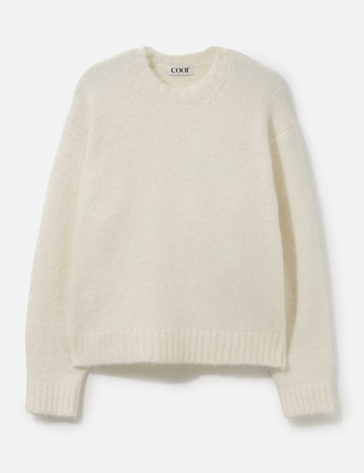 Maxi Alpaca Blend Hairy Sweater