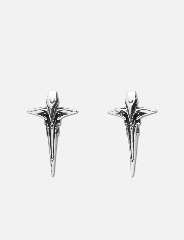 Mechanic Cross Earrings