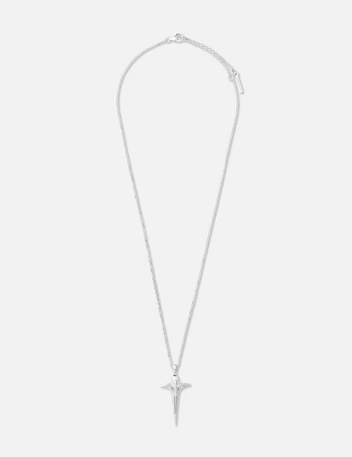Mechanic Cross Pendant Necklace