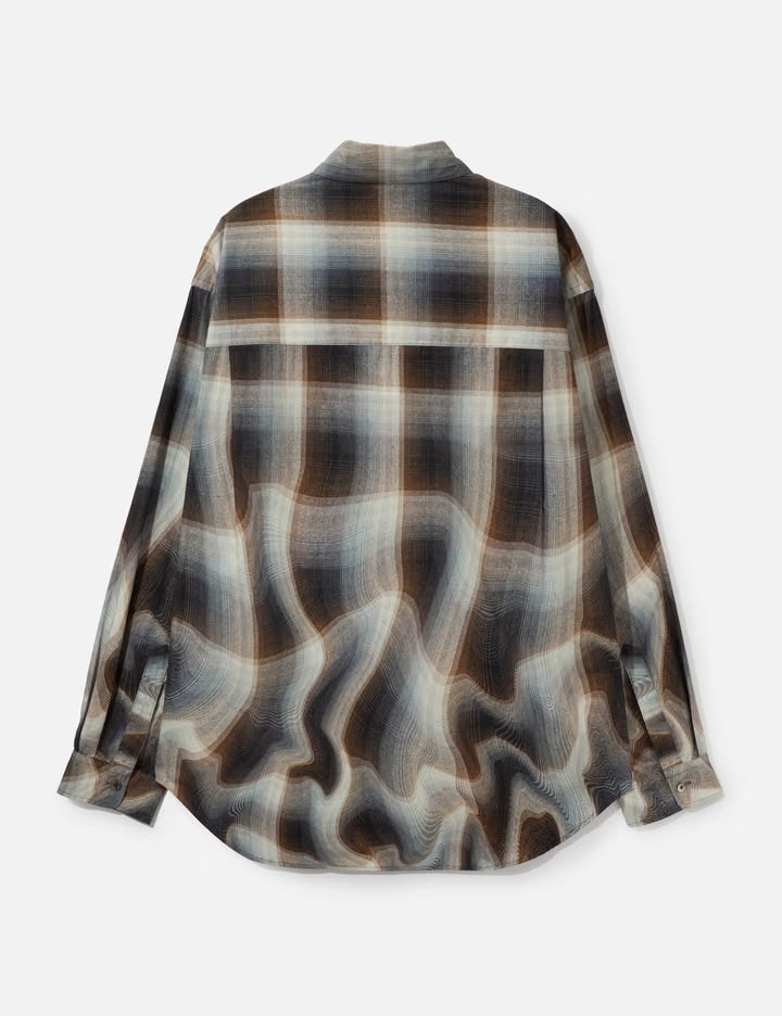 Melt Graphic Printed Regular Collar Shirt