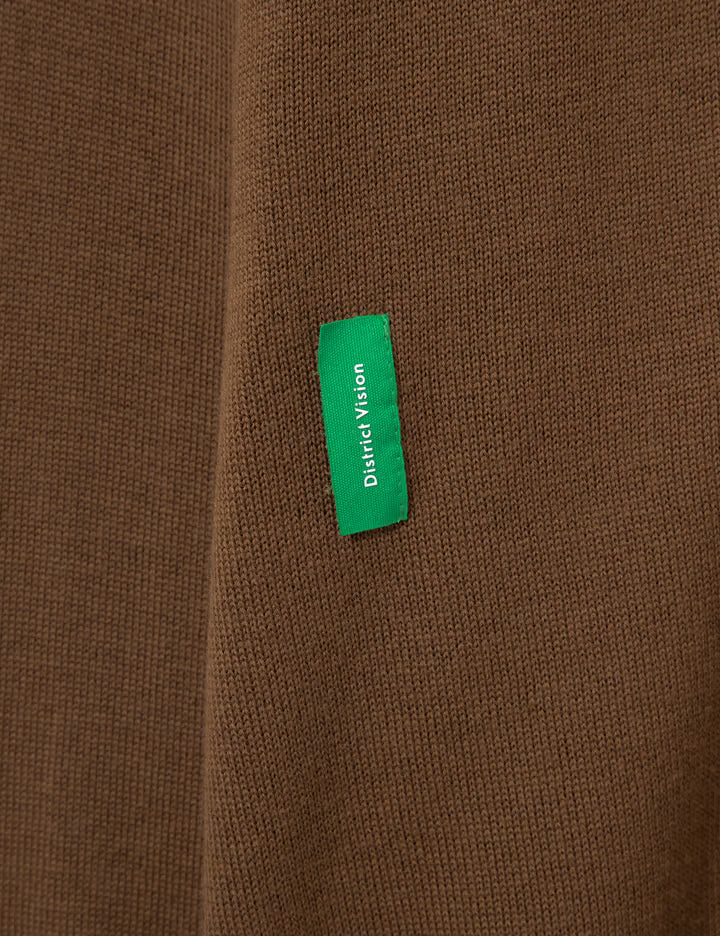 Merino Wool Quarter Zip Sweater