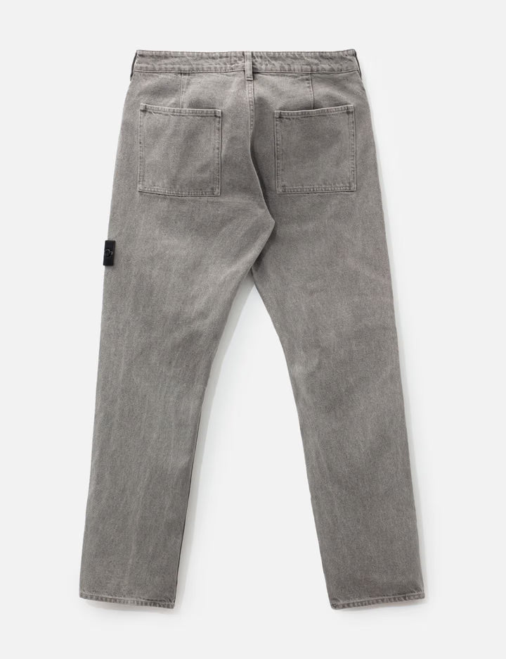 Mineral Dyed Cotton Gabardine-TC Chino Pants With Pockets