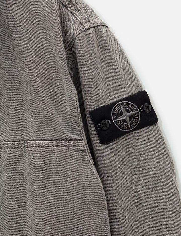 Mineral Dyed Cotton Gabardine-TC Jacket With Removable Vest