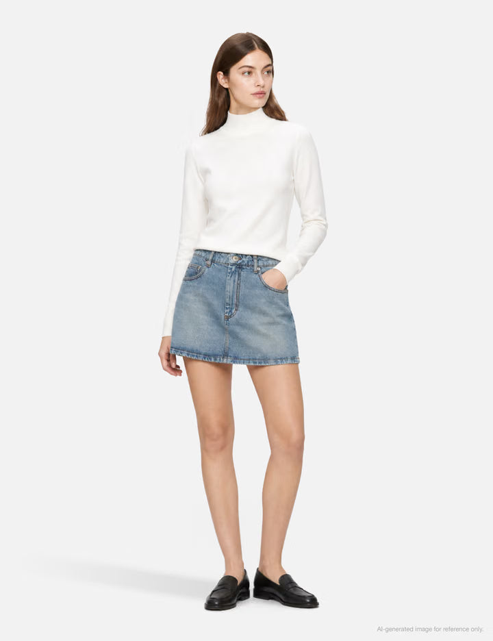 Mini Cotton Skirt