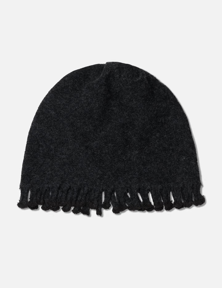 Mini Fringe Knit Cap