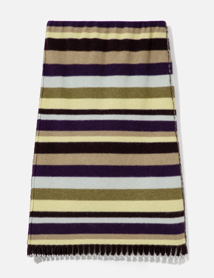 Mini Fringe Knit Skirt