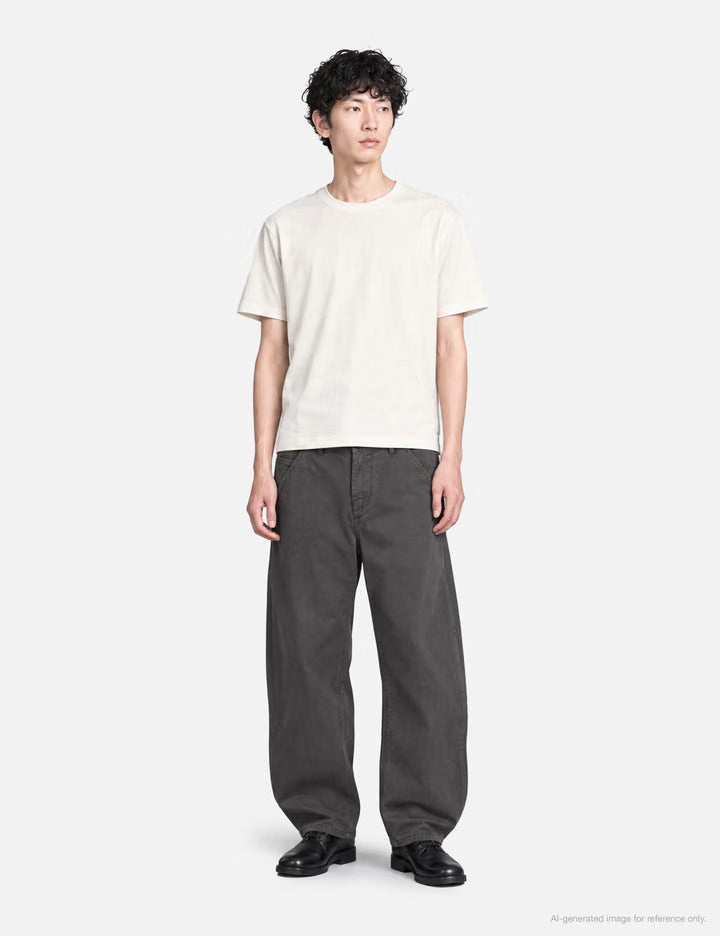 Moleskin High Waist Curve Pants