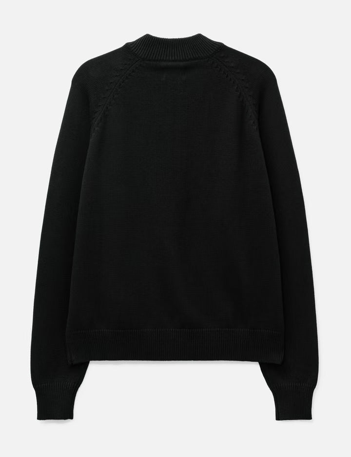 Mustang Zip-Thru Knit Sweater