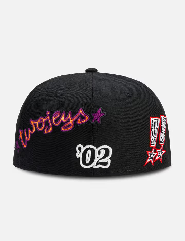 New Era X Twojeys Embroidered Black 59Fifty