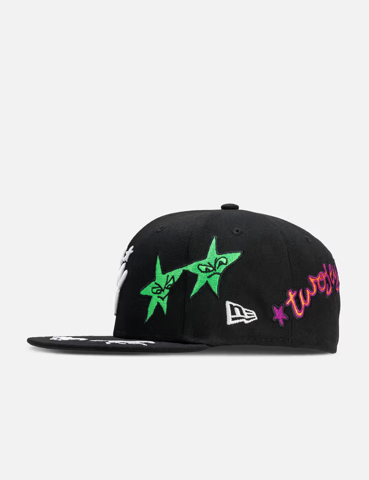 New Era X Twojeys Embroidered Black 59Fifty