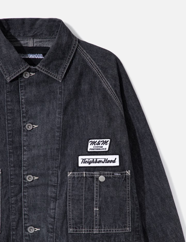 NH X M&M Washed Denim Coverall Jacket